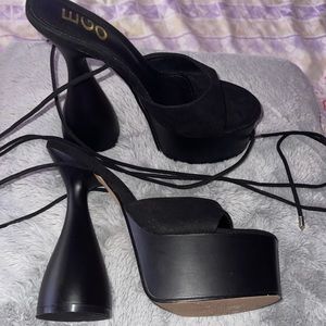 EGO black heels